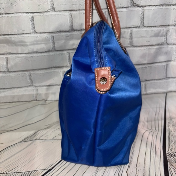 HEXAGONA PARIS POP Shoulder Tote Bag Cowhide Leather and Nylon - Picture 7 of 15